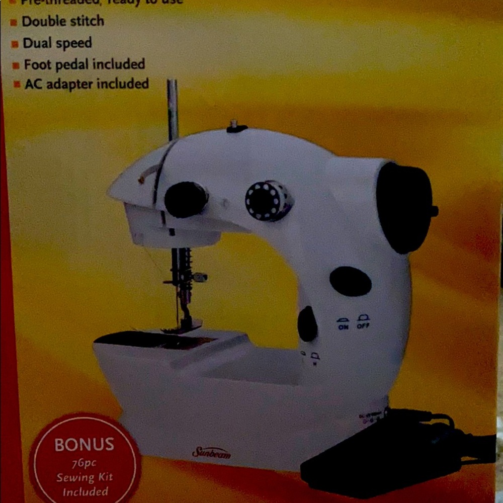 Brand New Mini Sewing Machine!